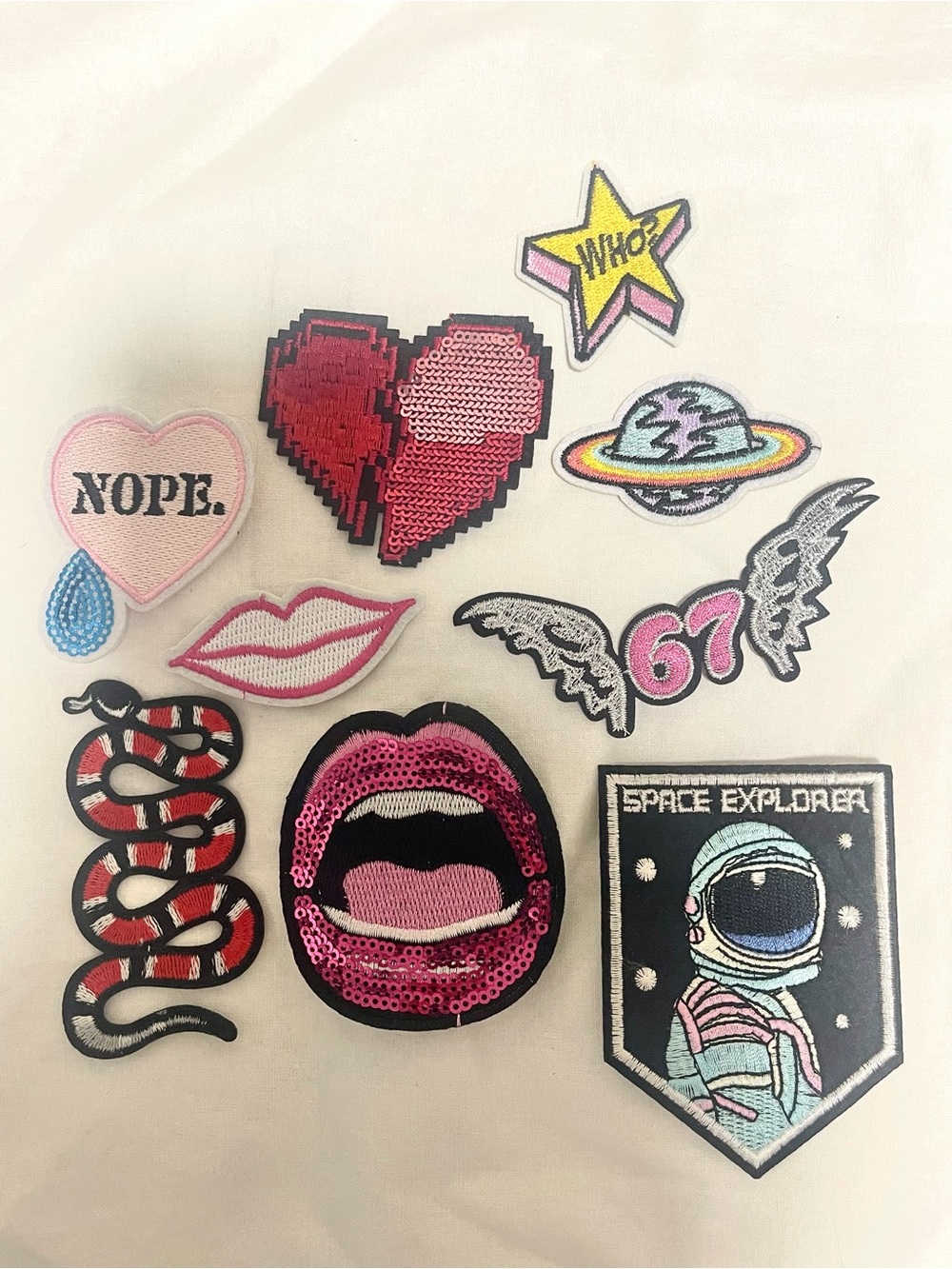 FREE 🎁! Embroidery patches DIY